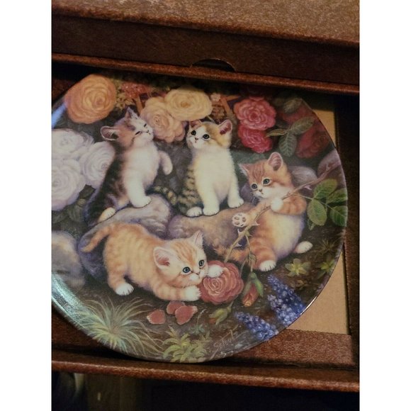 The bradford exchange plates Lot of 8 1996 Cats - Picture 3 of 10